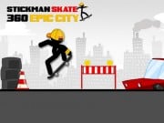 Play Stickman Skate 360 Epic City Game on FOG.COM