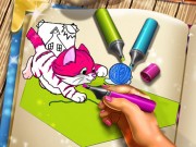 Play Pets Coloring Book Game on FOG.COM
