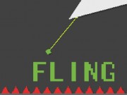 Play Fling : Move only with Grappling Hook Game on FOG.COM