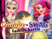 Play Vintage vs Swag Fashion Battle Game on FOG.COM
