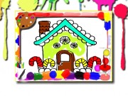 Play House Coloring Book Game on FOG.COM