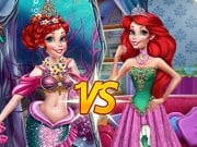 Play Ariel Princess Vs Mermaid Game on FOG.COM