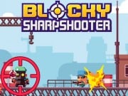 Play Blocky Sharpshooter Game on FOG.COM