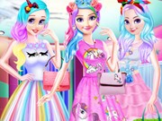 Play Disney Princesses Unicorn Style Game on FOG.COM