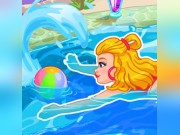 Play Audrey Swimming Pool Game on FOG.COM