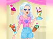 Play Crystal's Ice Cream Maker Game on FOG.COM