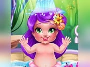 Play Mermaid Baby Bath Game on FOG.COM