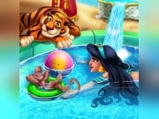 Play Arabian Princess Swimming Pool Game on FOG.COM