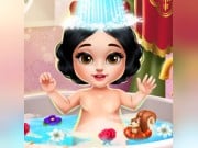 Play Snow White Baby Bath Game on FOG.COM
