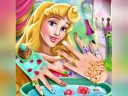 Play Sleeping Princess Nails Spa Game on FOG.COM