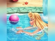 Play Sleeping Princess Swimming Pool Game on FOG.COM