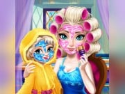 Play Ice Queen Mommy Real Makeover Game on FOG.COM