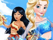 Play Princesses Cheerleaders Game on FOG.COM