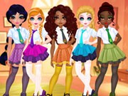 Play Princesses Bff Rush To School Game on FOG.COM