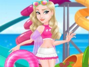 Play Princess Eliza Going Aquapark Game on FOG.COM