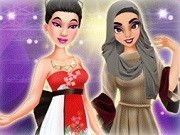 Play Chinese VS Arabic Beauty Contest Game on FOG.COM