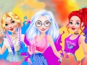 Play Princess Color Splash Festival Game on FOG.COM