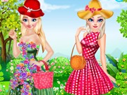 Play Frozen Sisters Spring Out Day Game on FOG.COM