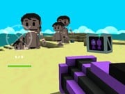 Play Bad Guys, Heavy Weapons And Friends On A Minecraft Island Game on FOG.COM