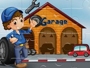 Play Vehicles Garages Jigsaw Game on FOG.COM