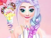 Play Barbie And Elsa In Candyland Game on FOG.COM