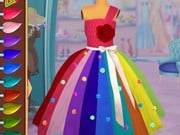 Play Bffs Rainbow Tulle Dress Game on FOG.COM