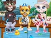 Play Cats Go Fishing Game on FOG.COM