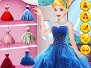 Play Cinderella Ball Dress Up Game on FOG.COM