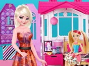 Elsa Suite Shopping For Barbie Doll