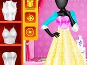 Play Fashion Studio Snow Queen Dress Game on FOG.COM