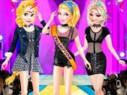 Play Princesses Punk Style Fashion Show Game on FOG.COM