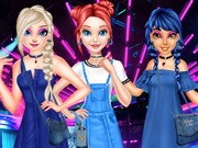 Play Princess Denim Dress Fashion Game on FOG.COM