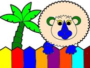 Play Coloring Book: Zoo Animals Game on FOG.COM