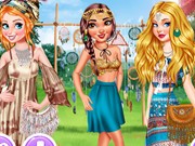 Play Lovely Boho Hairstyling Game on FOG.COM