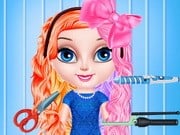 Play Baby Elsa Hairstyle Design Game on FOG.COM