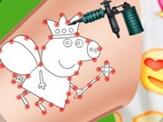 Play Peppa Pig Tattoo Studio Game on FOG.COM