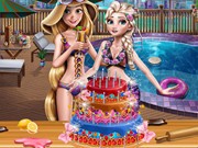 Play Girls Summer Delicious Cake Game on FOG.COM