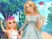 Play Princess Mom&daughter Cute Family Look Game on FOG.COM