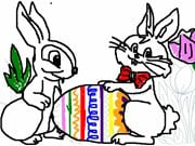 Easter Bunny Coloring