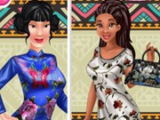 Play Princesses Ethnic Photoshoot Game on FOG.COM