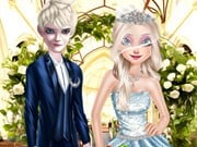 Play Elsa And Jack Wedding Invitation Game on FOG.COM