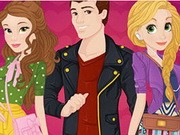 Play Rapunzel And Belle Love Crush Game on FOG.COM