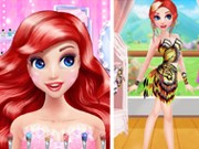 Play Ariel And Eric Latin Dance Contest Game on FOG.COM