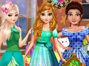 Play Princesses Leaf Show Game on FOG.COM