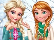 Play Elsa And Anna Winter Trends Game on FOG.COM
