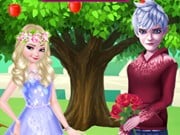Play Elsa And Jack Loving Tree Game on FOG.COM