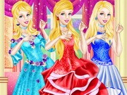 Play Cinderella Party Dress Design Game on FOG.COM