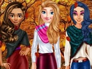 Play Princesses Fall Fashion Game on FOG.COM