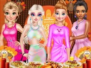 Play Princesses Thanksgiving Party Game on FOG.COM