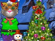 Play Talking Tom Christmas Time Game on FOG.COM